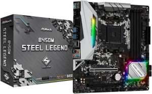 ASRock B450M Motherboard under $100