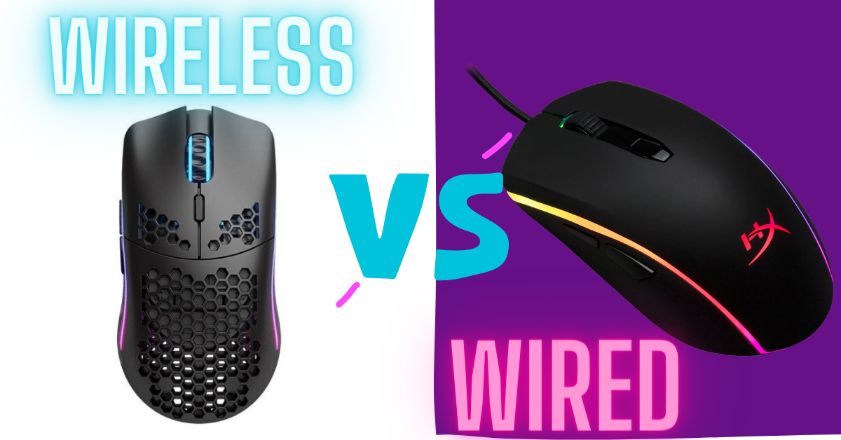 wired or wireless gaming mouse
