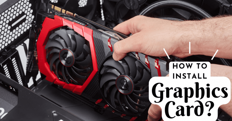 how to install graphics card